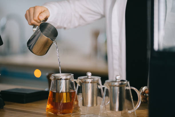 istock The process of making aromatic tea. 1980650859
