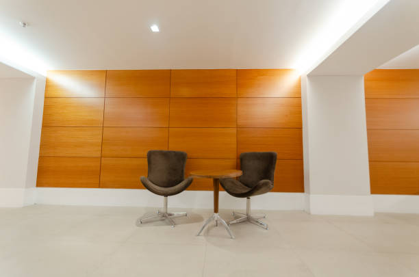 Bright hall
