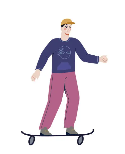Vector illustration of Sports activity person vector concept