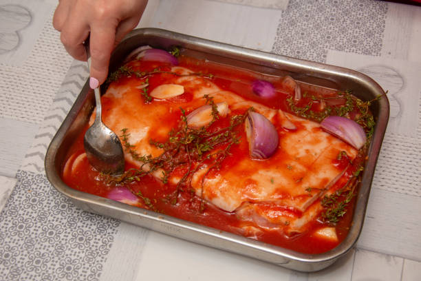 istock Pork belly steak seasoned with thym 1980994555