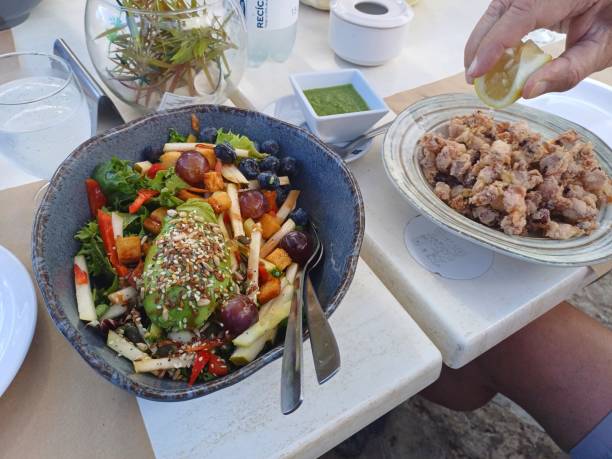 istock Canarian Food in a restaurant on La Palma 1981052092
