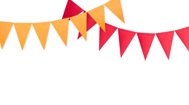 istock Festive flag border isolated 1981316182