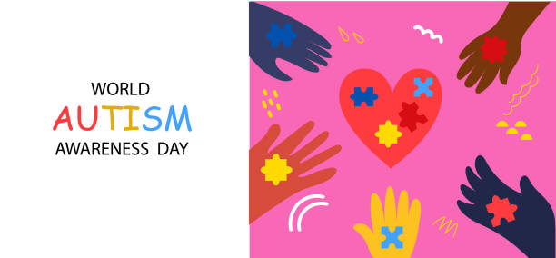 istock World awareness day background  design  celebrating poster modern flat vector illustration 1981350211