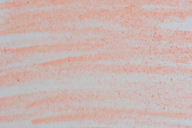 Background is white sheet painted over with pink pencil