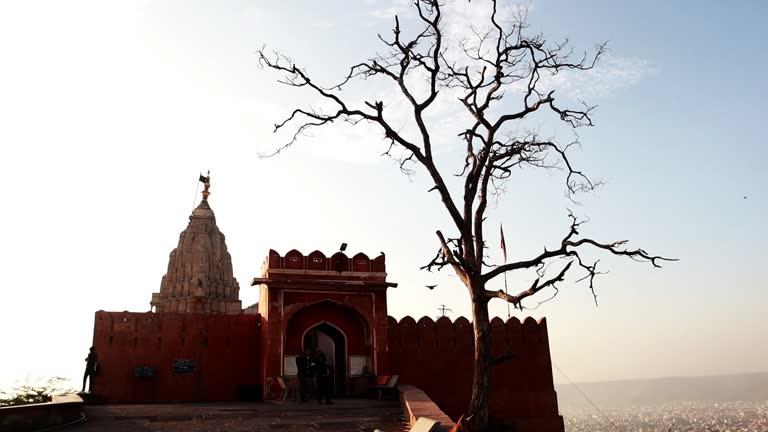 Sun Temple, Jaipur city view from mountain, Rajasthan, India