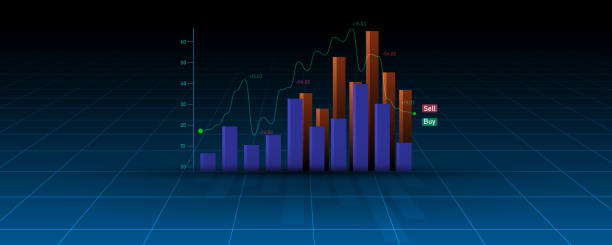 istock Technology background image, concept, graph, data, statistics, financial market, stock market 1981609073