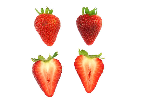 istock fresh strawberries isolated on white background 1981719425