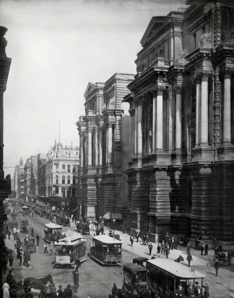 Randolph Street named for Randolph County, Illinois, and Edmund Randolph (1753–1813), Governor of Virginia, Secretary of State, and United States Attorney General.\n\nThe street was part of Chicago in the 1830s, ending at Michigan Avenue. \n\nIn the 1850s and 1860s, gambling was at the saloons on Randolph, and there were many gunfights in the vicinity so downtown Randolph Street was known as \