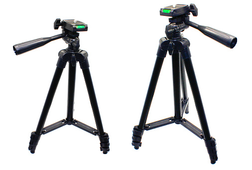 Tripod image with selective focus