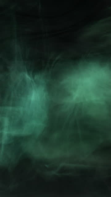 Fractal flame, gas, nebula, smoke or plasma. Looping abstract animation. Vertical video.