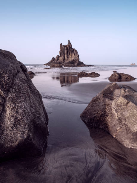 istock Beach Playa de Benijo on Tenerife 1982155561