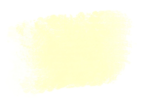 yellow print painterly brushstroke on white background