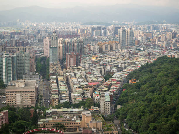 istock Taipei city downtown in Taiwan 1982239969