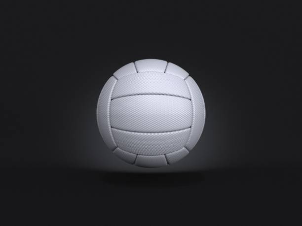istock Sport background Volleyball ball 3D 1982278411