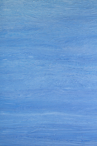 Texture of blue wood background closeup. Top view