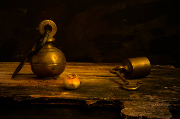 Symbolic image of a justice balance scale casting a strong shadow on the wall, representing fairness and law.