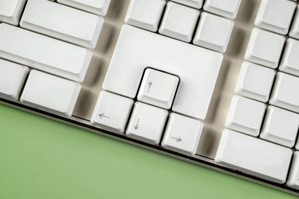 istock Closeup view of a computer keyboard 1982406002