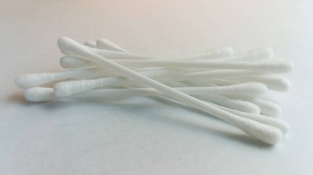 istock Clean cotton bud isolated on white 1982420786