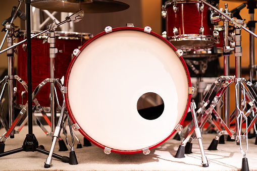 drum isolated on white background