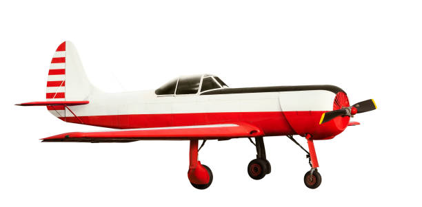 istock Aerobatic sports aircraft with piston engine 1982473109