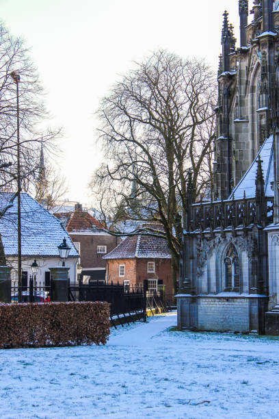 istock St John's basilica snowy street 1982476343