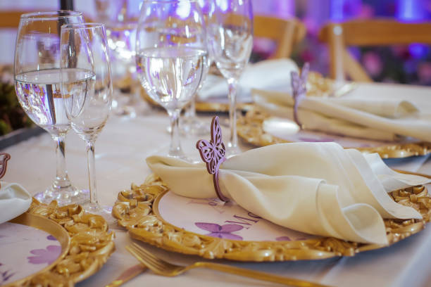 istock Table Decoration For An Event Party Or Wedding Reception. 1982641322