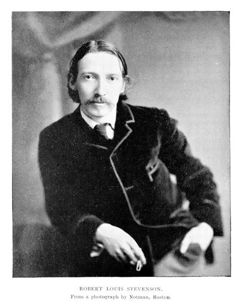 istock Robert Louis Stevenson Photo Portrait, Scottish Author and  Poet, 19th Century British Literature 1982756141