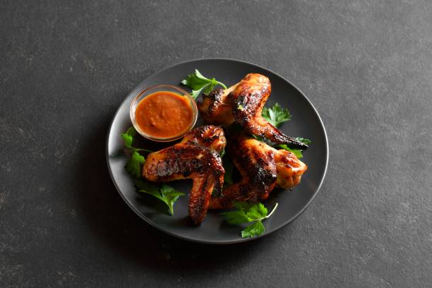 istock Grilled chicken wings 1982767453