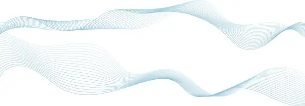 Abstract white background with blue and purple gradient flowing wave line Abstract white background with blue and purple gradient flowing wave line