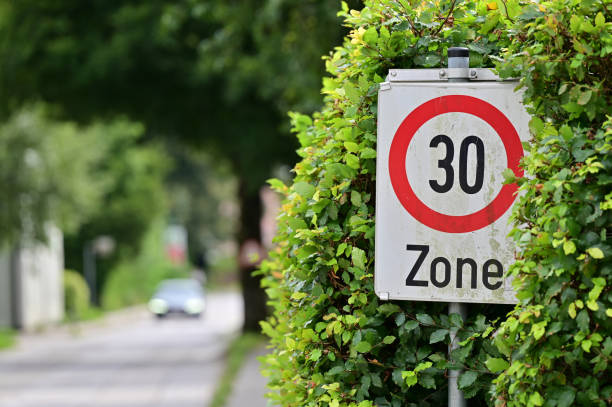 istock 30 km/h zone in Bad Goisern 1982831770
