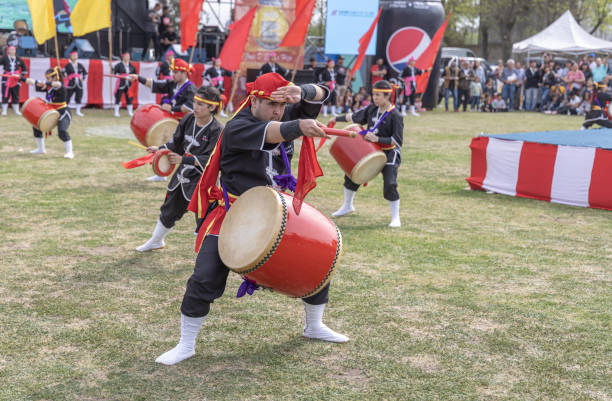 Tokyo - May 19 2024:people celebrate in Sanja Festival. Sanja Festival is one of traditional festival, it is a weekend-long Shinto festival that is dedicated to the spirits of three men who founded a Buddhist temple
