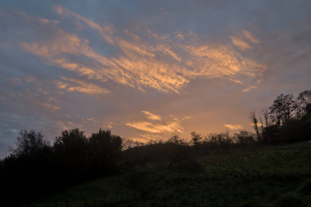 istock sunset on a winter day in the mountains with a beautiful sky 1982924448