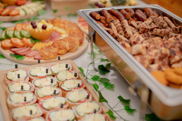istock Breakfast - the table is full of with healthy fresh food 1982926908