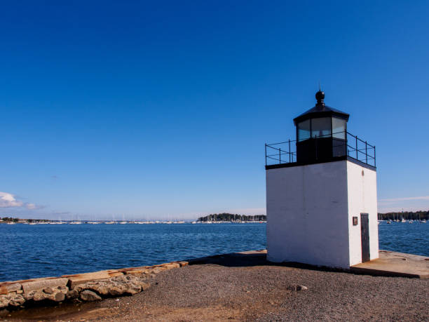 istock Derby Wharf Light Station is a historic lighthouse on Derby Wharf in Salem, Massachusetts that is within the Salem Maritime National Historic Site. 1982927433