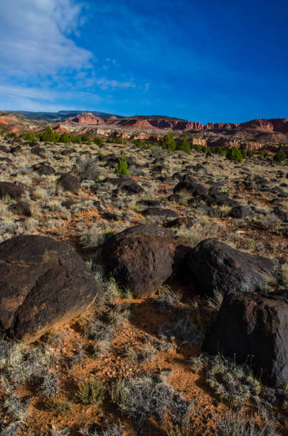 istock Volcanic bombs, molten lava from an ancient volcano, CANYONLANDS, Utah, US 1983056733