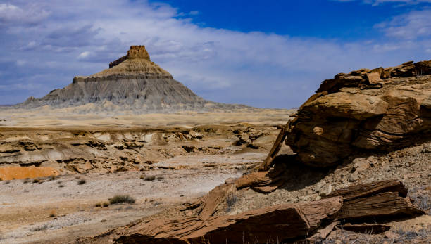 istock Factory Butte is a summit in Wayne County, Utah, US 1983056775
