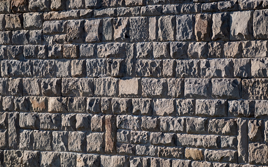 Close-up of old brickwork