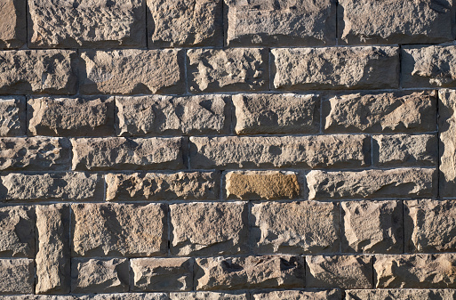 Close-up of old brickwork