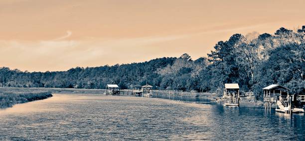 istock Boat Houses on Waterways 1983104976