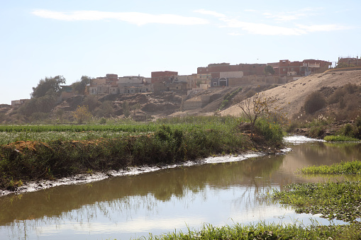 The Stream in El Nazlah Village