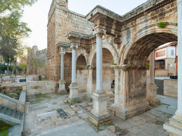 istock Hadrian's Gate in Antalya, Turkey 1983359920