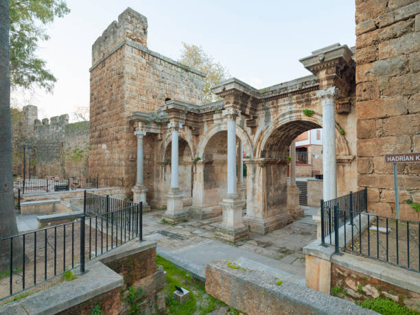 istock Hadrian's Gate in Antalya, Turkey 1983362474
