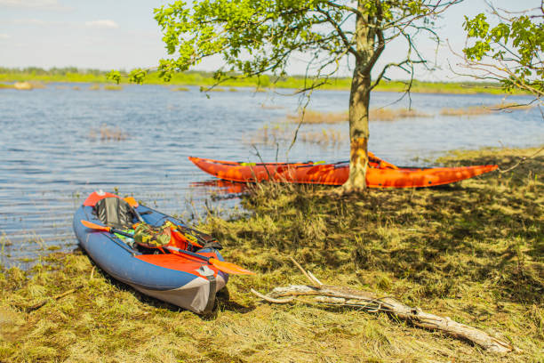 Kayak on the water.