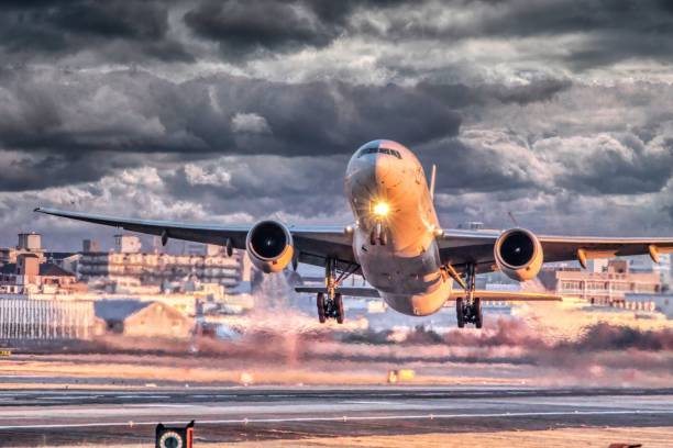 istock Japanese landscape1443 Airplane 1983512583