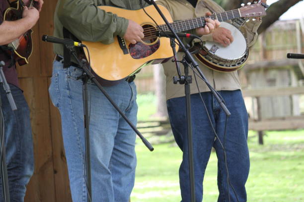 istock Guitar and Banjo Player Musicians 1983548992
