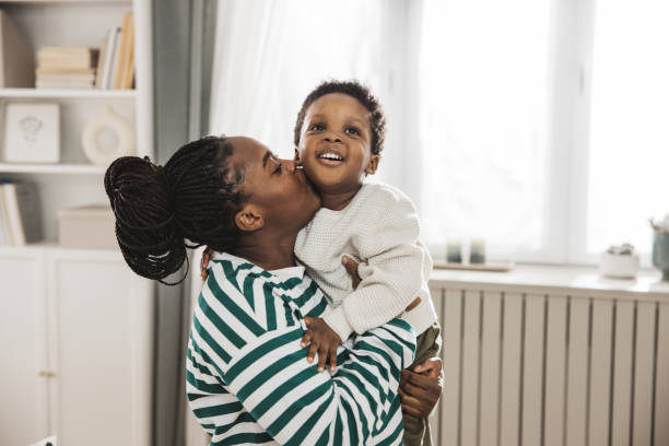 istock Loving mother and son at home 1983605475