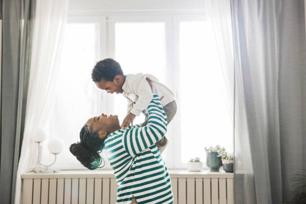 istock Loving mother and son at home 1983605488
