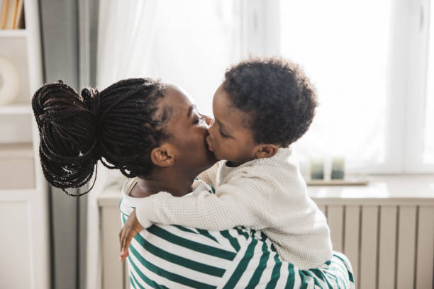 istock Loving mother and son at home 1983605491