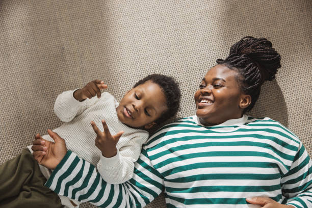 istock Loving mother and son at home 1983605994