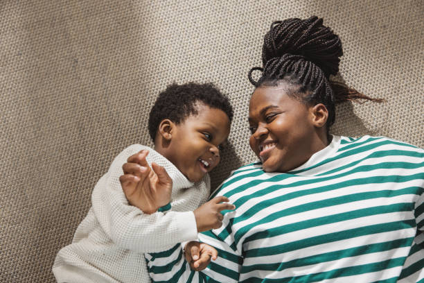 istock Loving mother and son at home 1983606512